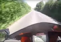 VIDEO: Police release recording of biker doing more than 100mph on South Hams roads