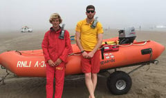 Lifeguard rescue boat's engine stolen