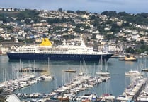 Yachts in River Dart 'clipped' by cruise ship