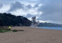 Off-duty Coastguard discovers Second World War bomb on South Hams beach