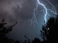 Lightning strike sets house in Avonwick on fire