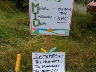 Campaigners hold vigil over continued MIU closure
