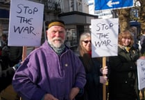 Town’s peace demo for war torn Ukraine