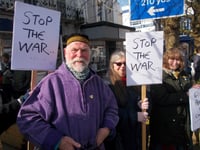 Town’s peace demo for war torn Ukraine