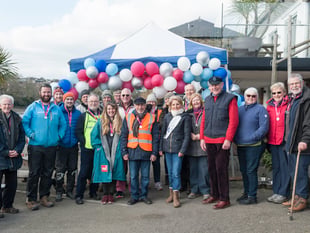Walkers hit £10,000 target on day of charity walk. 