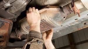 A Catalytic Converter. Photo: Devon and Cornwall Police

