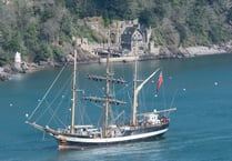 Pelican of London makes impressive visit to Dartmouth