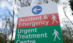 Rise in visits to A&E at Plymouth Hospitals Trust last month
