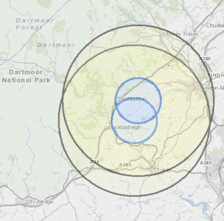 Bird flu zones