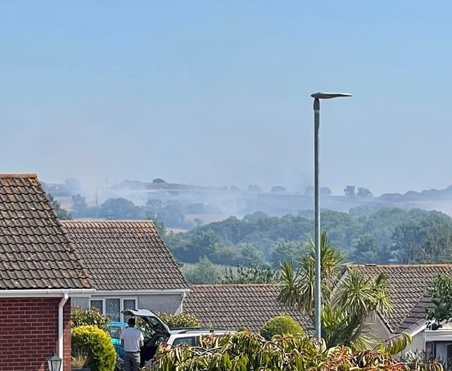 Large fire burning near Brixton