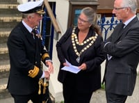 Proclamation to the King read in Salcombe 