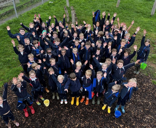 Pupils walk to raise vital funds for Uganda