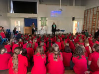 Ex-pupil tells school about her exciting Formula 1 career