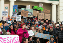 Dartmoor protest against wild camping ban