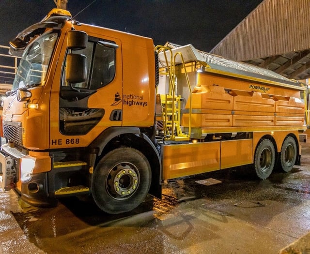 Gritters heading out across county as temperatures fall below zero
