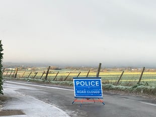 Accident closes Plymouth to Tavistock Road today