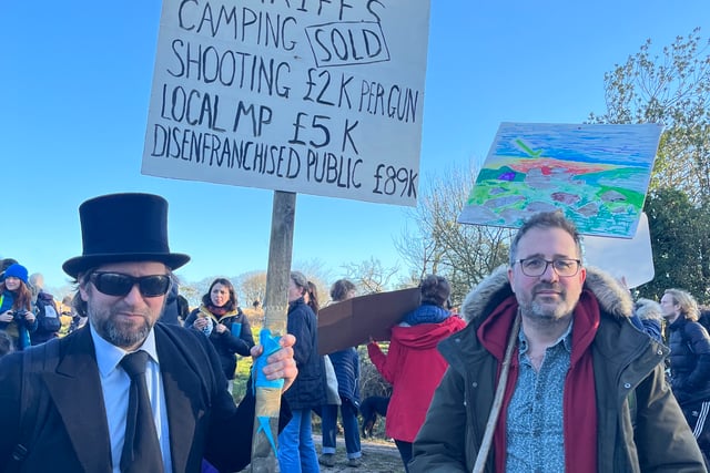 Were you there? See pictures of the Dartmoor protest