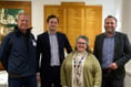 MP talks transport and housing with businesses at networking event