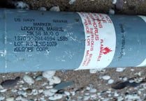 Flare detonated by bomb squad on South Hams beach