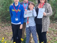 Disability award received by charity