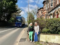 Health warnings  prompt action call for toxic road