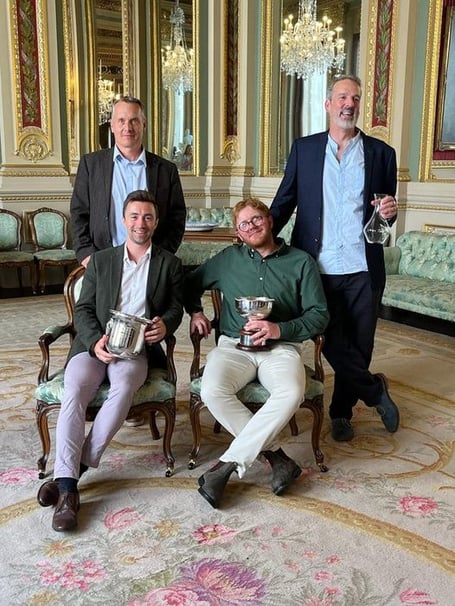 The team at Sandridge Barton Wines