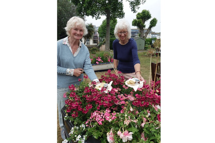 Dartmouth Green Partnerships Trustees Maggie Boote and Di Lyon