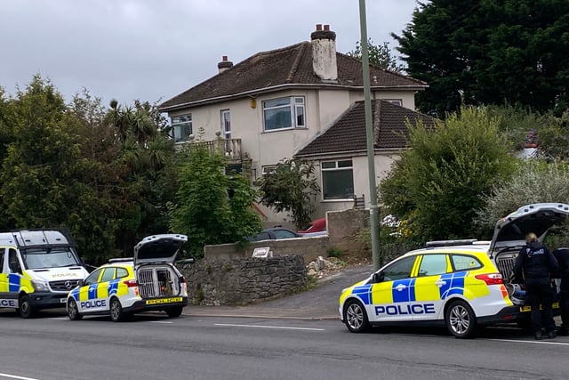 Police have found a person dead in a property at Kingskerswell – two arrested