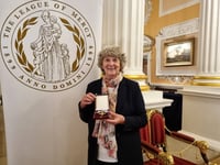Rowcroft Hospice volunteer receives award for outstanding service