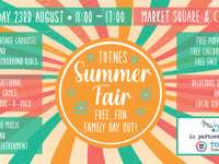Totnes to host of family fun with glorious Summer Fair