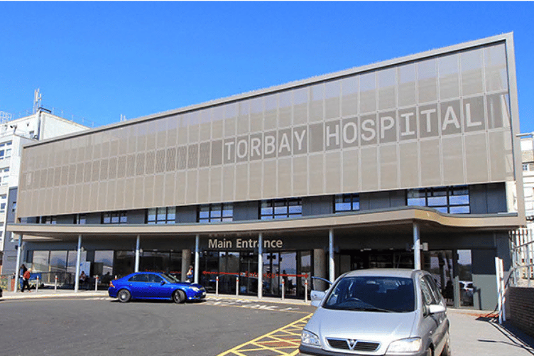 David was met with kindness at Torbay Hospital