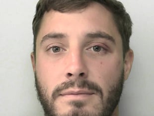 Violent jilted boyfriend jailed