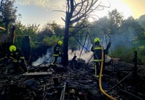 Major fire in Totnes causes gas explosion and asbestos pollution