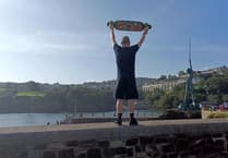 Ivybridge man’s skateboard challenge across Devon