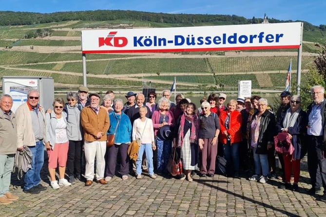 The Kingsbridge group in Germany during their four-day trip