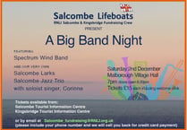 Big Band night for Salcombe RNLI