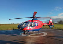 Air Ambulance trustees celebrated