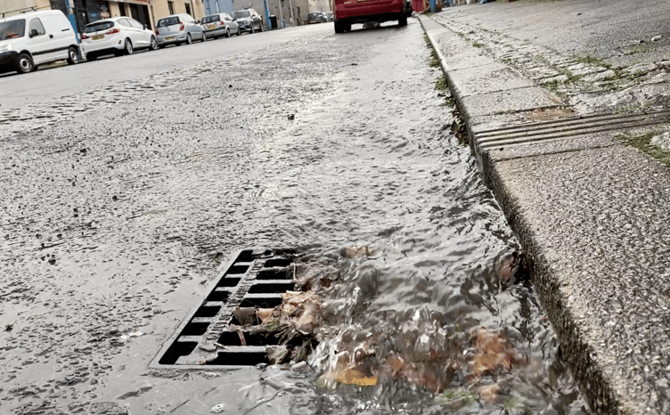 Pembroke Dock drain