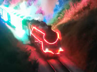 It's beginning to feel a lot like the Christmas train of lights