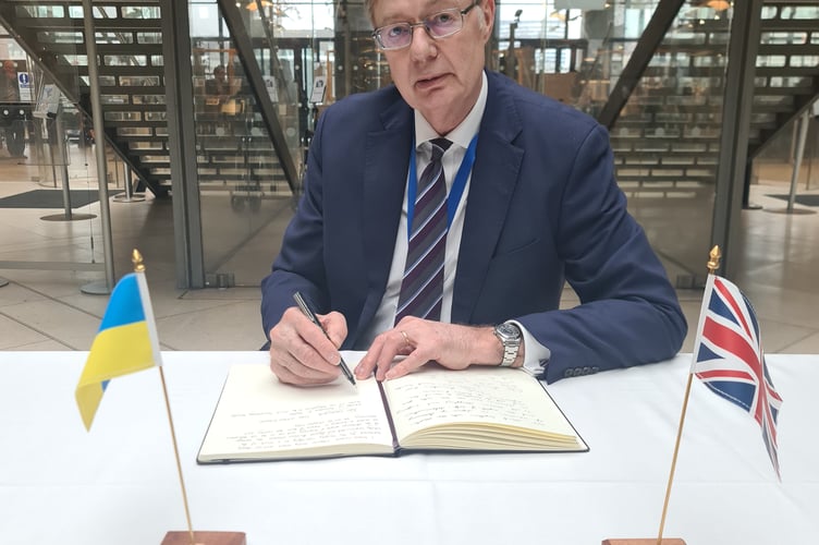 Sir Gary Streeter in Portcullis House