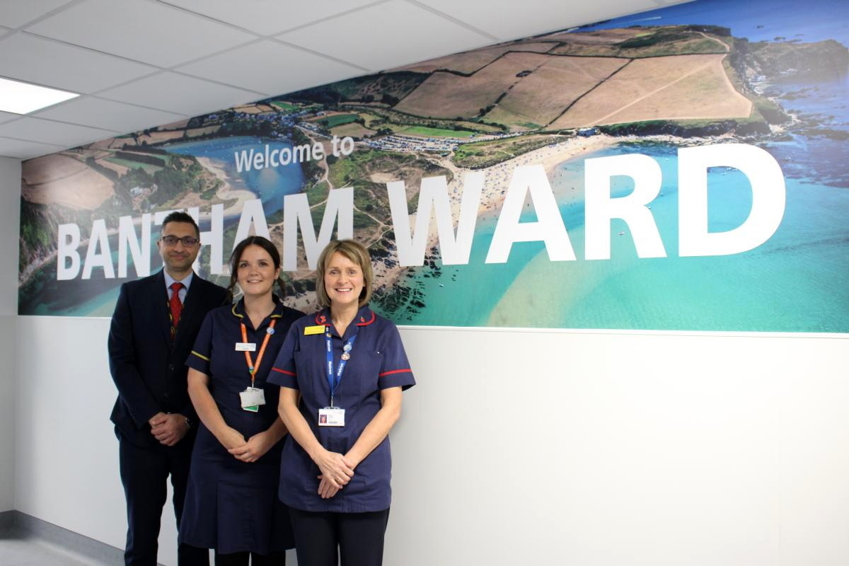Orthopaedic Bantham ward opens in Plymouth
