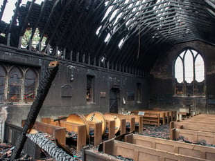 Electrical fires in churches hit a six-year high
