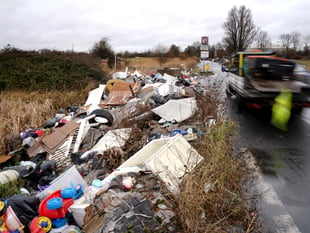 Fly-tipping on the rise in South Hams