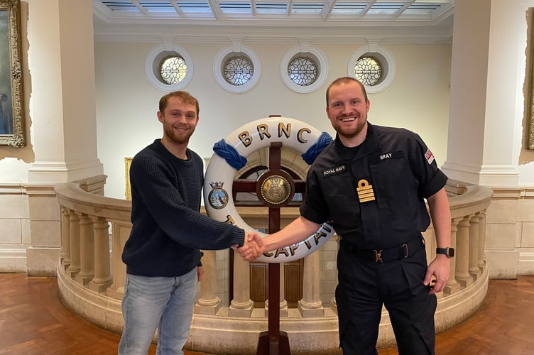 South Hams reporter Aaron Griffin meets Captain Andrew Bray