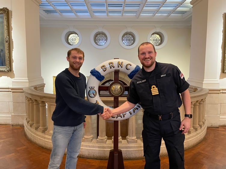 South Hams reporter Aaron Griffin meets Captain Andrew Bray