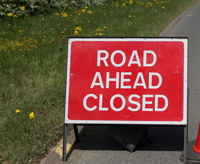 Road closures: five for South Hams drivers over the next fortnight
