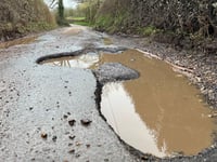 Devon ranked top for pothole repairs