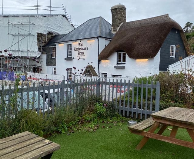 Historic pub returns after major fire