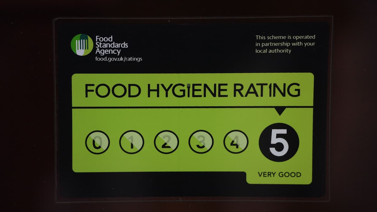 South Hams establishment given new food hygiene rating 