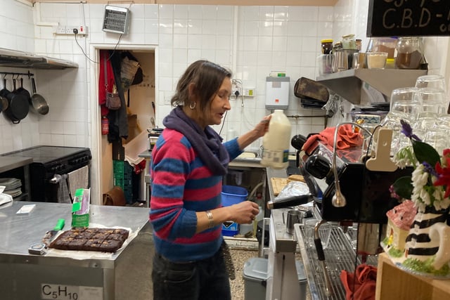 Cafe owner says she's being boycotted 